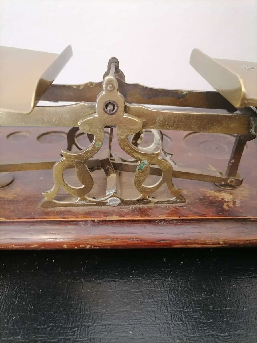 Vintage Post office scale stunning AMAZING