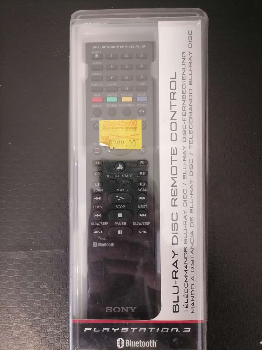 Playstation 3 Bluetooth - Blu-ray disc remote control - BRAND NEW SEALED