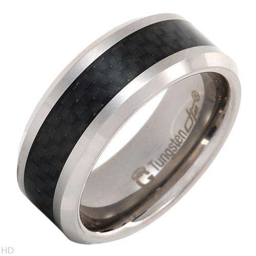 Elegant and Beautiful Brand New Gentlemens Band Ring Made of Tungsten. Total item weight 8.7g - Size