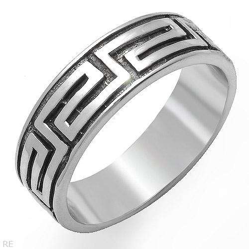 SALE -Gents Ring Beautifully Crafted in Solid 925 Sterling silver. Total item weight 5.1g - Size 9