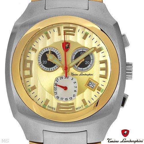 TONINO LAMBORGHINI Brand New Gents Chronograph Day date Swiss Movement Watch
