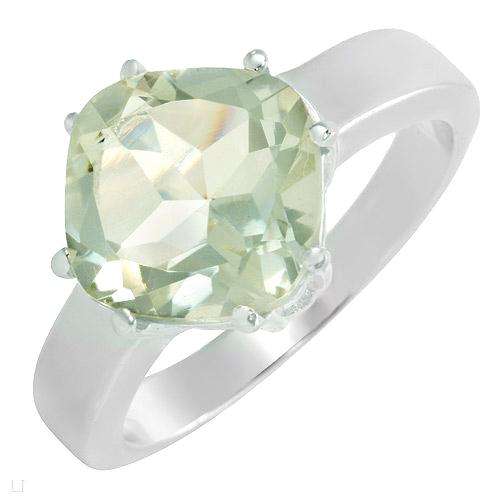 Superb Brand New Solitaire Ring With 3.50ctw Genuine Amethyst in 925 Sterling silver. Total item wei