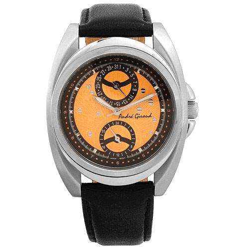ANDRE GIROUD Brand New Gentlemens Date Watch Model ag305021bsor with 10 year limited warranty