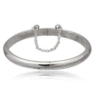 Lovely Girls Bangle made of 925 sterling silver