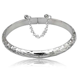 Silver For Children Bangles