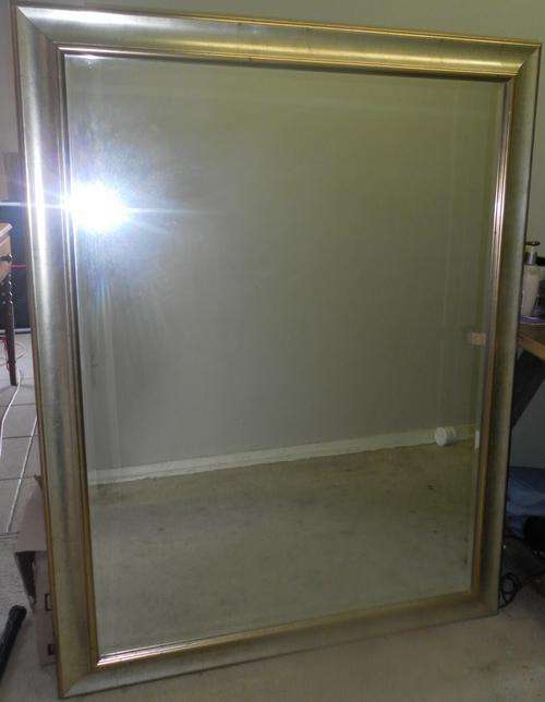 Big Mirror with wooden frame