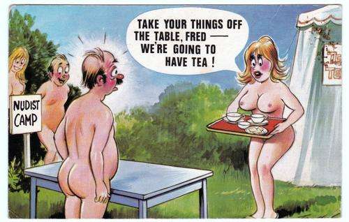 Postcard - "Comic" series