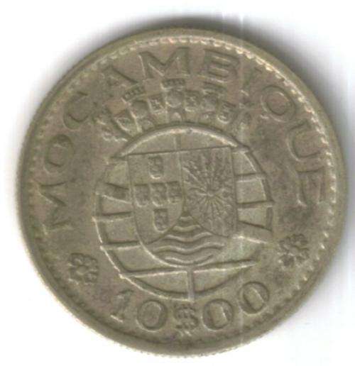 Mozambique - 1952  10 Escudos