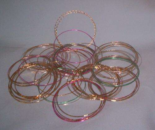 Sparkling bangles.