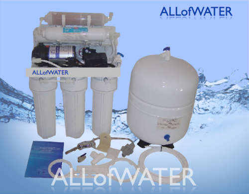 7 Stage Reverse Osmosis Water Purifier with pump!