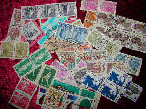 WORLD Stamps- pairs, strips and blocks