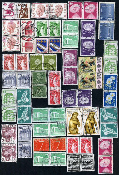 WORLD Pairs Stamps 50