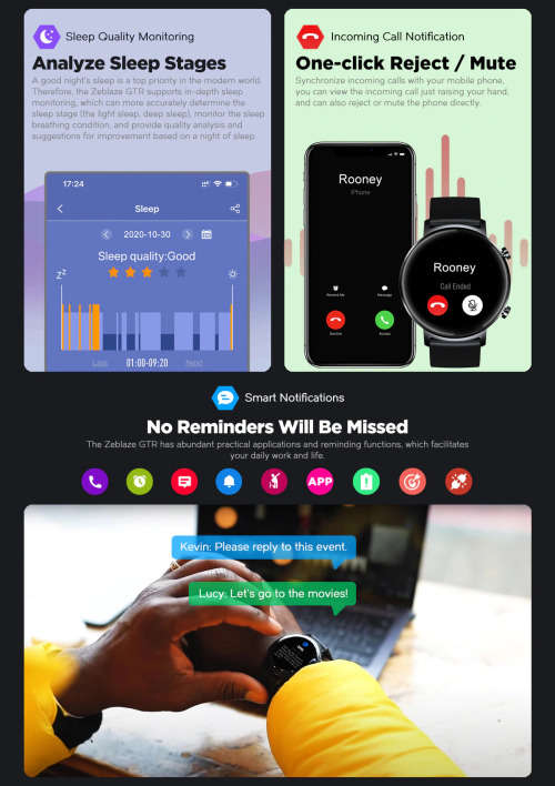Zeblaze GTR Smartwatch