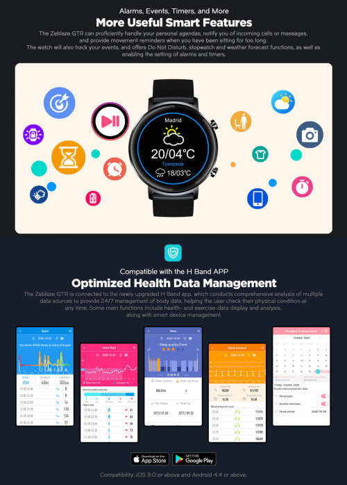 Zeblaze GTR Smartwatch