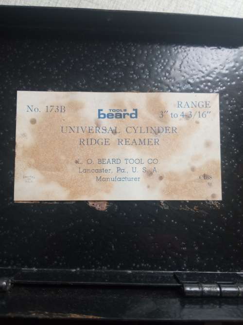 beard no 173b cylinder ridge reamer