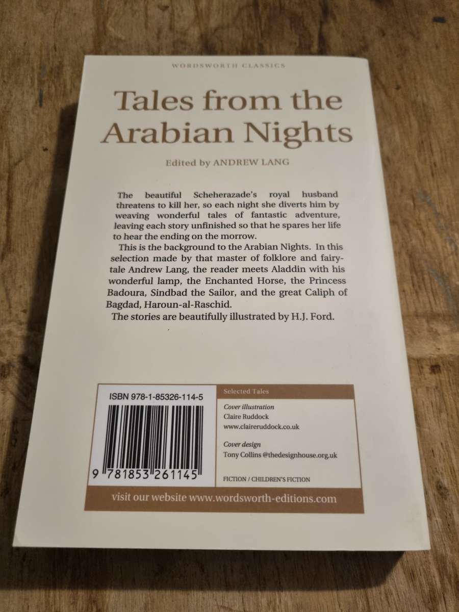 Tales from the Arabian Nights - Edited by Andrew Lang! Wordsworth Classics