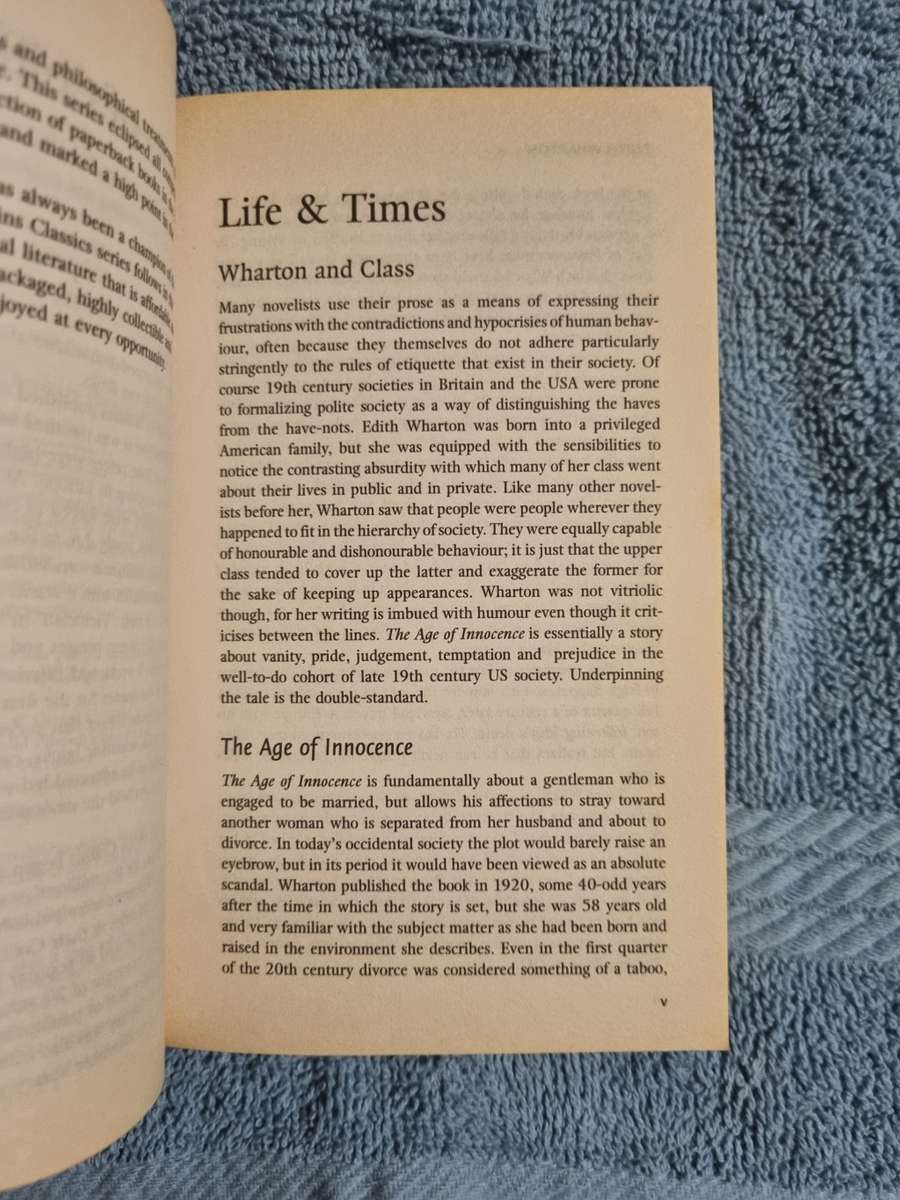 Edith Wharton - The Age of Innocence