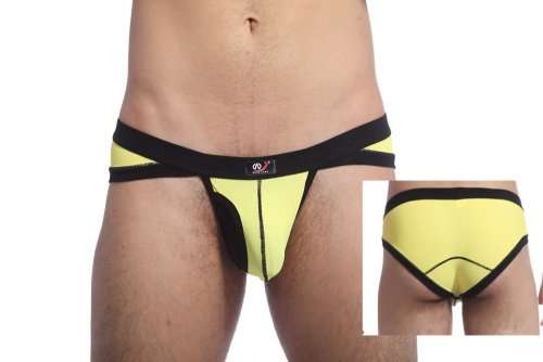 2011-DK Yellow  MENS UNDERWEAR