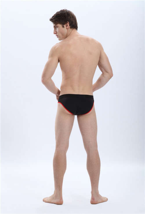 3001-SJ BLACK  MENS UNDERWEAR