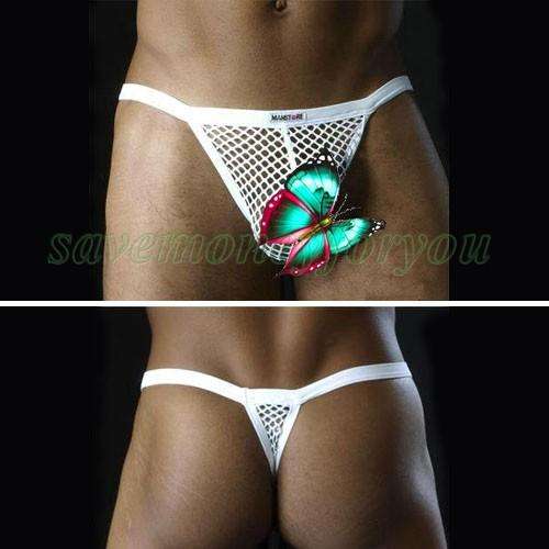 Mens sexy netted g-string