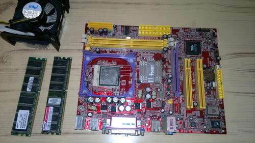 Motherboard + Cpu, Heatsink & Ram (Please read)