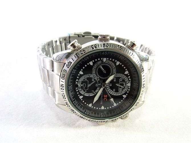 Top Of The Line 4GB Stainless Waterproof Spy Watch Video Recorder Hidden Camera DVR