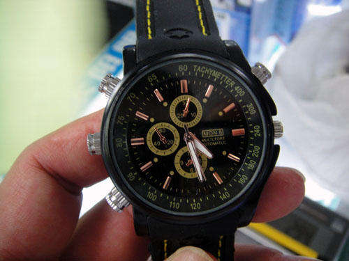 The absolute Newest HD Sporty Spy Watch Mini Hidden Camera 4GB