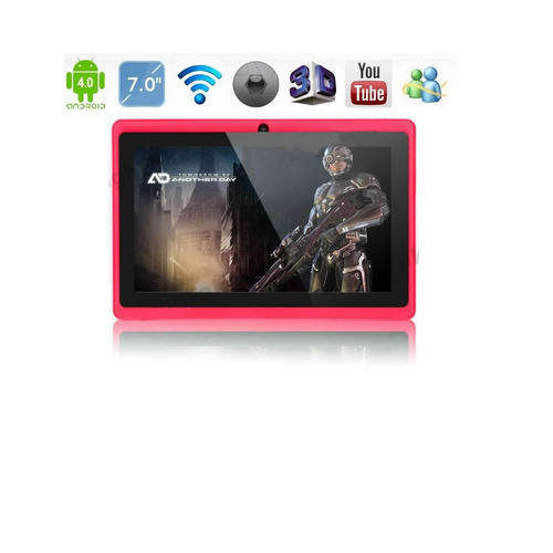 Absolute Newest Android 4.0 Tablet PC On The Market Today In Red - with FREE MEMORY CARD OFFER
