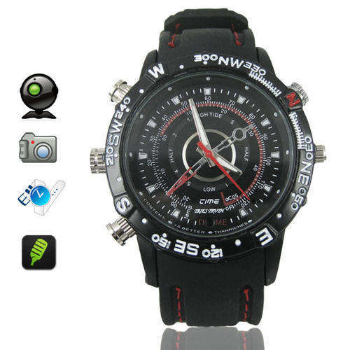 HOT DESIGN New HD Sporty Spy Watch Mini Hidden Camera 4GB