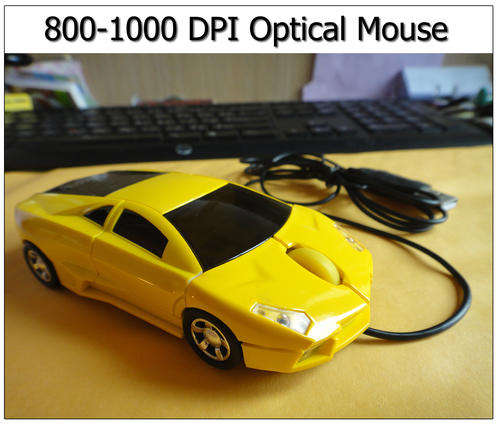 The Hottest USB Wired Sports Car Optical Mouse Gift Sports Car Laptop PC Mouse