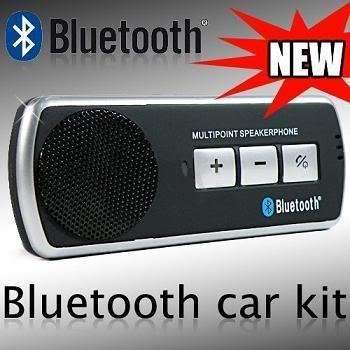Bluetooth Multipoint Speakerphone Handsfree Car Kit