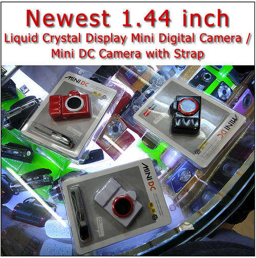 New Arrival 2012 Hot Worlds Smallest 1.44 Inch Screen HD Digital Camera Mini DC Hidden Camera