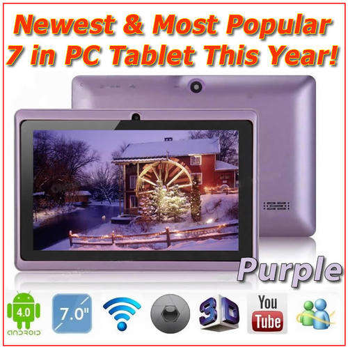 THE NEWEST & THE MOST POPULAR 7 INCH PC Tablet This Year - IN PURLE!