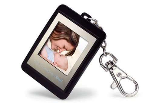 1.5" Screen Digital Photo Viewer W/ Keychain - black color