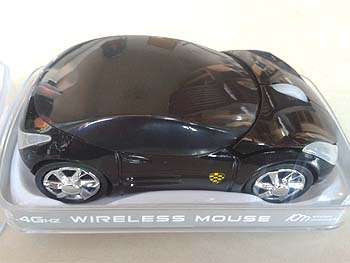 2.4 GHz Optical Wireless Sports Car Mouse