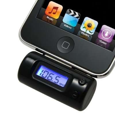 FM Transmitter With Car Charger Remote for iPhone 4 3GS 3G 2G iPod Touch