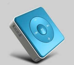 Square MP3 Player In Blue