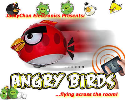 Radio Controlled FLYING ANGRY BIRD
