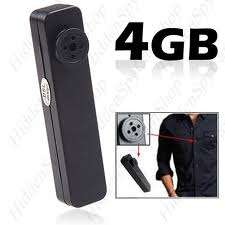 4GB Mini DVR Hidden Button Camera