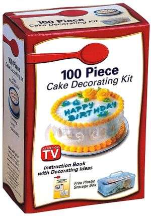 100 Piece Cake Decorating Kit