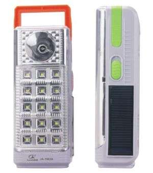 15 + 1 Solar & Electricity Rechargeable Led Emergency Light