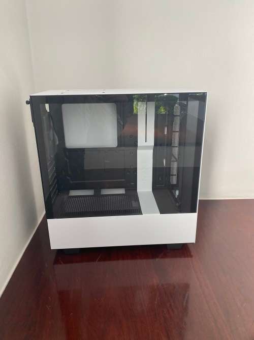 NZXT H500 Atx Tower Chassis matte white