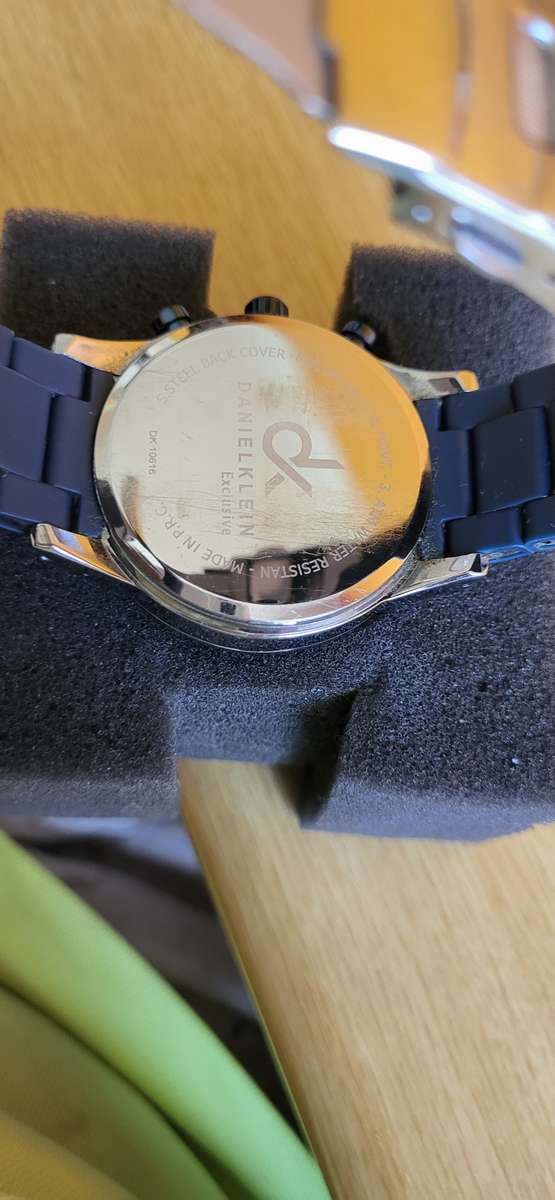 Daniel Klein exclusive navy blue men`s watch