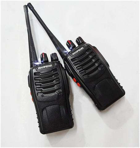 Baofeng 16-Channel UHF Walkie Talkie 2-Way Radio - 2 Piece
