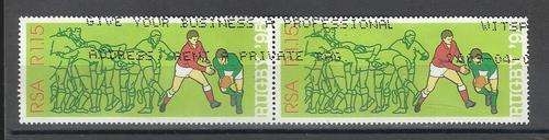 RSA.  1 x R1.15  rugby pair. Used not hinged
