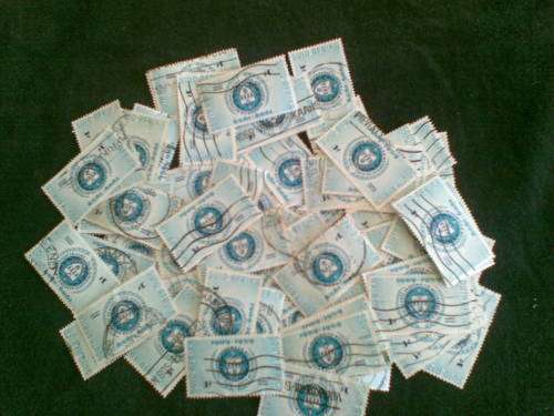 Union. +- 80 x 3d stamps. Used. Condition not checked