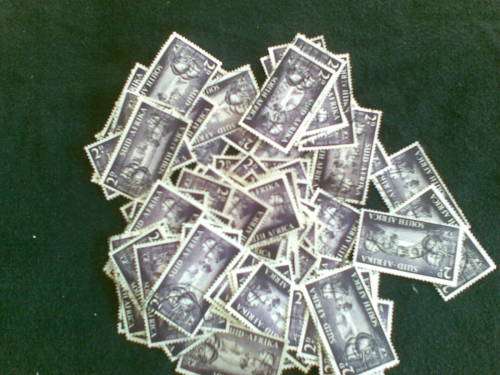 Union. +- 90 x 2d stamps. Used. Condition not checked