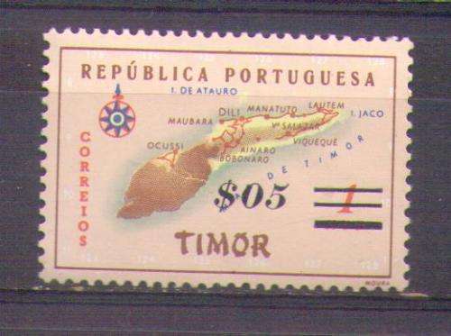 Timor. 1 x Overprinted stamp. MNH