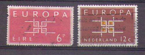 Worldwide. Group of 2 Europe stamps. Used not hinged