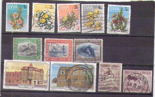 SWA. 4 Different part of sets. Used not hinged